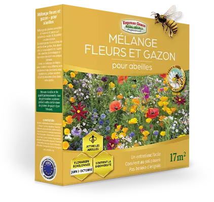Bloem- en gazonmix - voor bijen