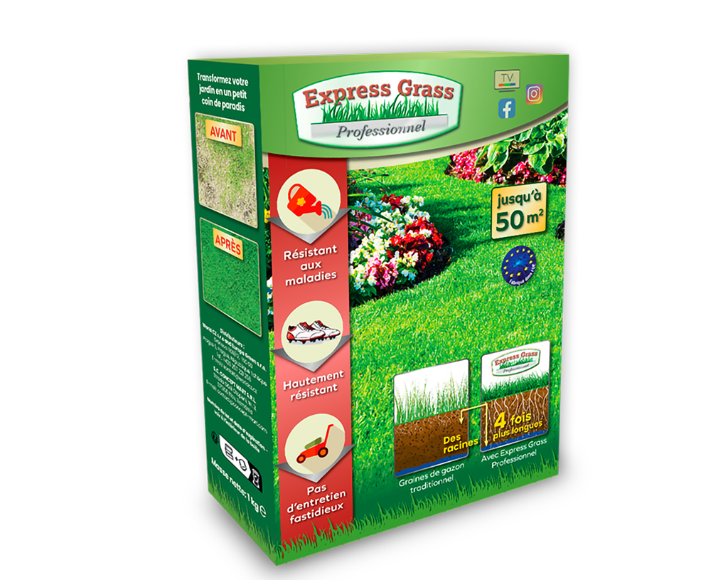 1 doos Express Grass Professionnel