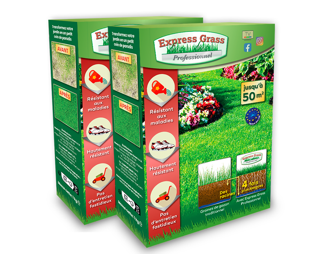 2 dozen Express Grass Professionnel